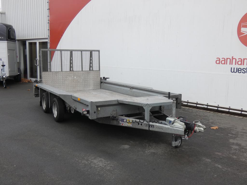 Ifor-Williams Machinetransporter tandemas 366x184cm 3500kg